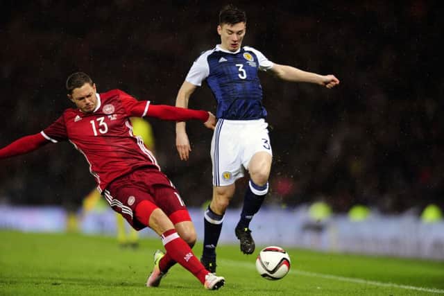 Kieran Tierney. Picture: Michael Gillen
