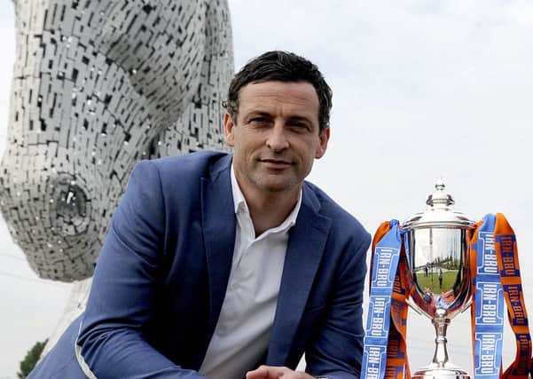 St Mirren manager Joack Ross is looking for a win when his side take on Ayr United in the Irn-Bru Cup quarter final. Picture: Michael Gillen