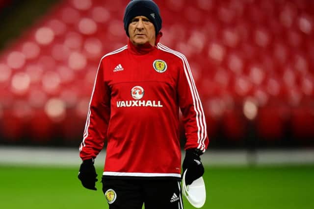 Gordon Strachan has received the support of Graeme Souness over his future as Scotland manager. Picture: Getty.