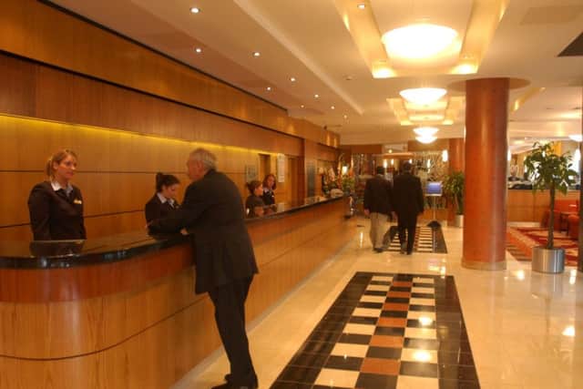 A small increase in new business for the services sector, which includes hotels, was offset by a decline among manufacturers. Picture: Robert Perry