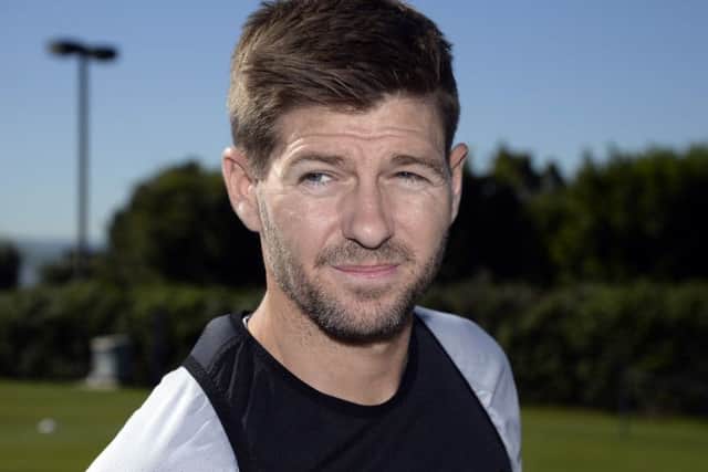 Steven Gerrard has dropped a big hint that he will be leaving LA Galaxy. Pic: Getty