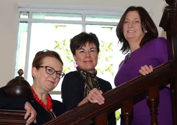 From left: Amanda Yellowley, Alison Anderson and Lorraine Usher of Loreburn Housing Association. Picture: Contributed