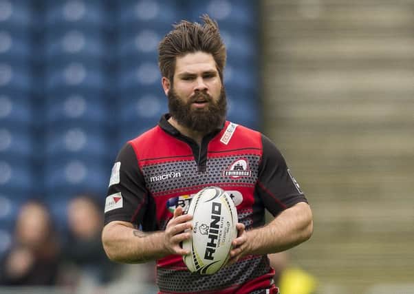 Edinburgh Rugby's South-African born Cornell du Preez could win his first cap for Scotland. Pic: SNS