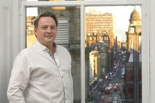 Architect Adam McGhee has been through the good times and the bad but he is 'cautiously optimistic' that the sector has a growing future. Picture: Ian Rutherford