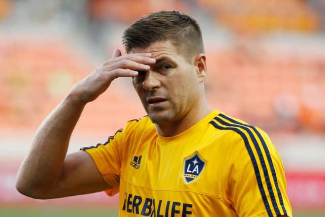 Steven Gerrard has been with LA Galaxy since last year. Picture: Getty