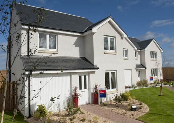 Taylor Wimpey's estate at Hopefield, Bonnyrigg. Picture: Jim Bamford