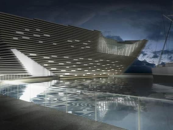 Dundee's V&A museum is due to open in the summer of 2018.