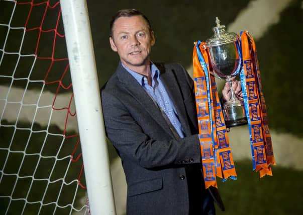 Paul Dickov was back in Scotland to help make the semi-final draw for the Irn-Bru Cup at Toryglen Regional Football Centre which saw Queen of the South land a home tie against Dundee United, while St Mirren will welcome Welsh champions The New Saints to Paisley. The matches will take place on the weekend of 18 and 19 February.