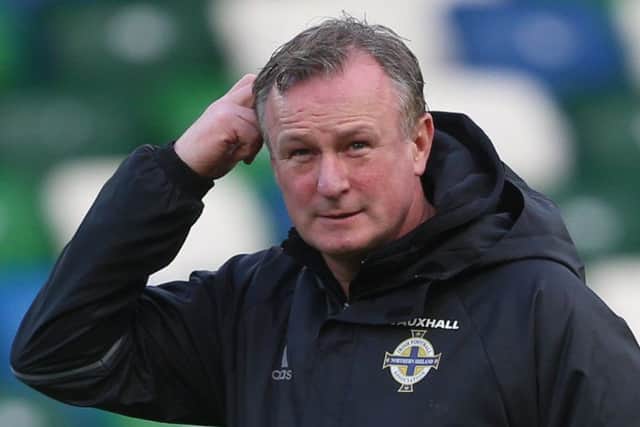 Northern Ireland boss Michael ONeill, who lives in Edinburgh, is among fancied contenders for the Scotland managers job if it becomes available. Picture: Niall Carson/PA Wire
