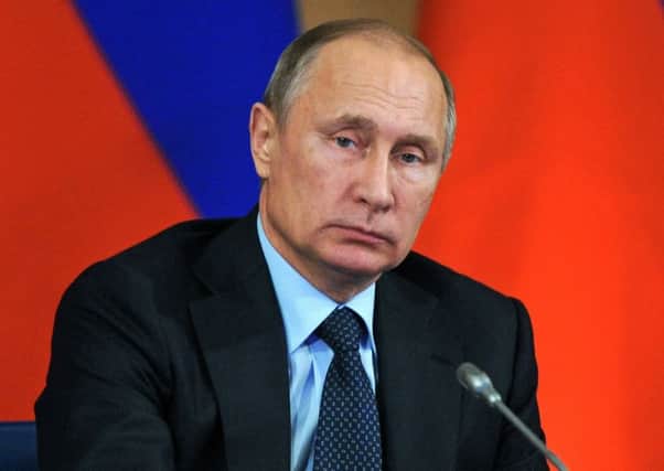 Russian President Vladimir Putin. (Mikhail Klimentyev/Sputnik, Kremlin Pool Photo via AP)