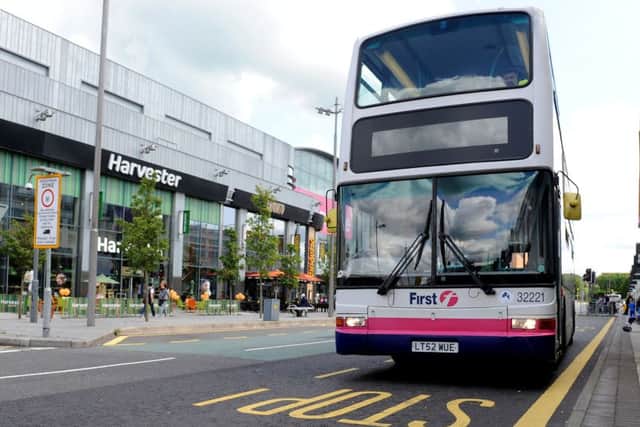 FirstGroup saw revenues fall at its UK bus business. Picture: Lisa Ferguson