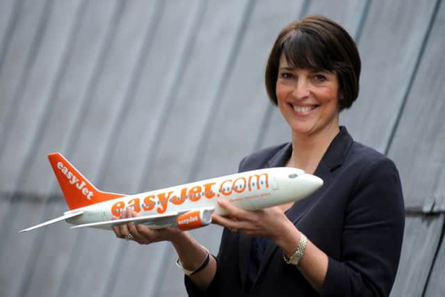 EasyJet chief Carolyn McCall insisted the airline had turned in a 'resilient performance'. Picture: Jane Barlow