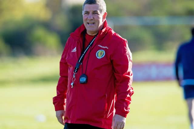 Mark McGhee was unhappy with the officials during his side's defeat at Dens Park. Picture: SNS
