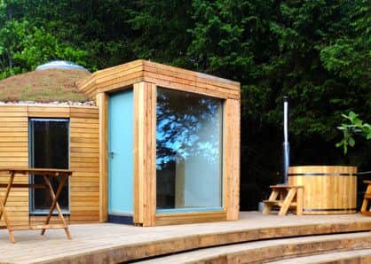 Spend a few days in an Eco Bothy. Picture: www.hutsandcabins.co.uk