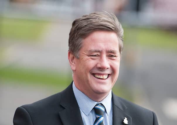 Economy secretary Keith Brown welcomed the job boost plans by Televerde and Chevron Aircraft Maintenance. Picture: John Devlin