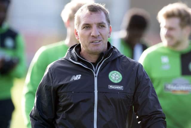 Celtic manager Brendan Rodgers. Picture: SNS