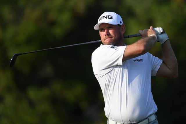Lee Westwood in action during the pro-am ahead of the DP World Tour Championship in Dubai. Picture: Ross Kinnaird/Getty Images