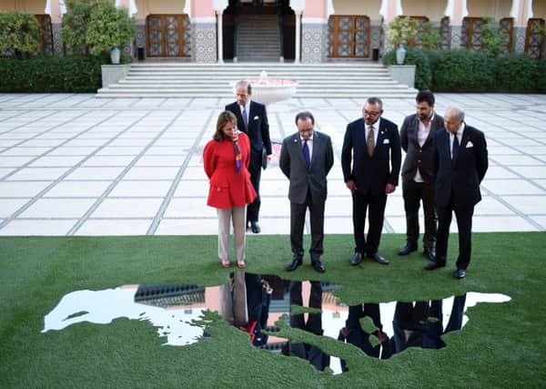 Leaders at the COP22 Climate Change Conference at the Royal Palace in Marrakesh Picture: Getty Images