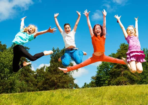 A new report says that children in Scotland are among the most inactive in the world.