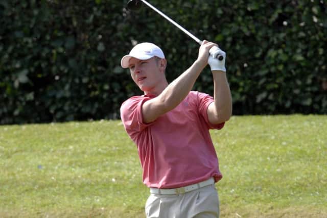 Scott Henry has moved into a card-winning position with one round to go at the European Tour Q-school. Picture: Greg Macvean