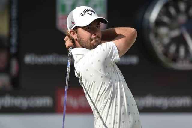 Curtis Luck carded a five-under-par 67 to share the lead in the Emirates Australian Open at Royal Sydney. Picture: Getty Images