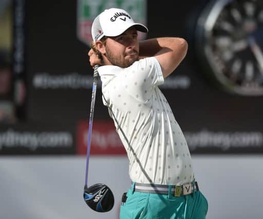 Curtis Luck carded a five-under-par 67 to share the lead in the Emirates Australian Open at Royal Sydney. Picture: Getty Images