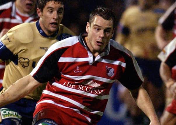 Clark Laidlaw playing for Borders in 2003. Picture: AP