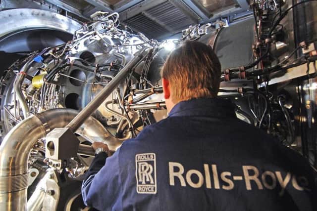 Shareholders in the engine maker have suffered a bumpy ride. Picture: Rolls Royce/PA Wire