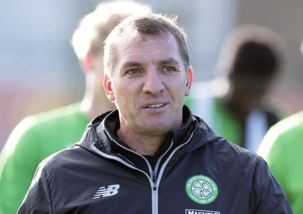 Celtic manager Brendan Rodgers is unhappy that his side are playing this Friday night. Picture: SNS