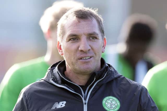 Celtic manager Brendan Rodgers is unhappy that his side are playing this Friday night. Picture: SNS