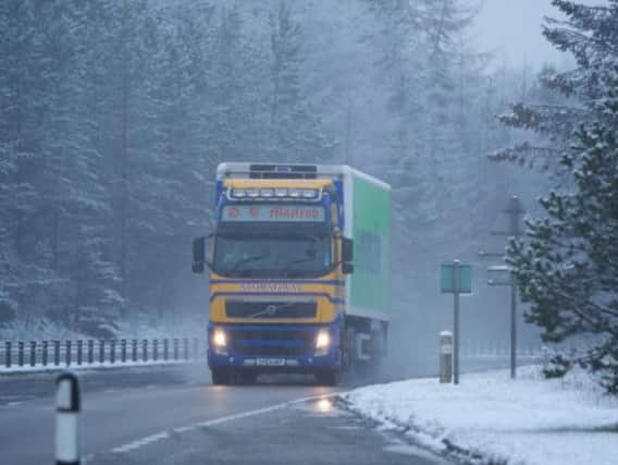 An ice warning has been issued for roads tonight. Picture: Paul Campbell