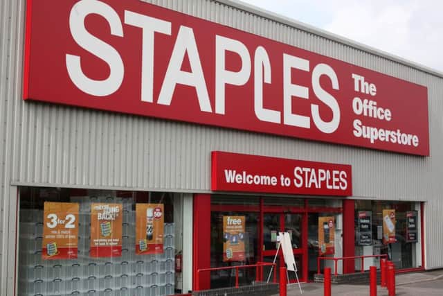 Staples' UK arm has been sold to a restructuring specialist