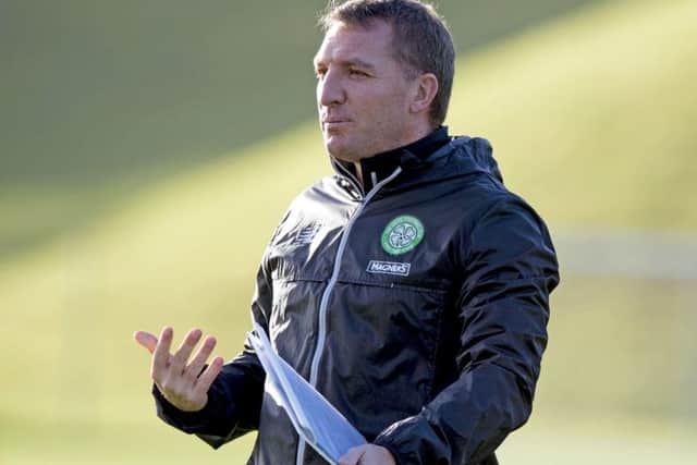 Brendan Rodgers has won Manager of the Month for November. Picture: SNS
