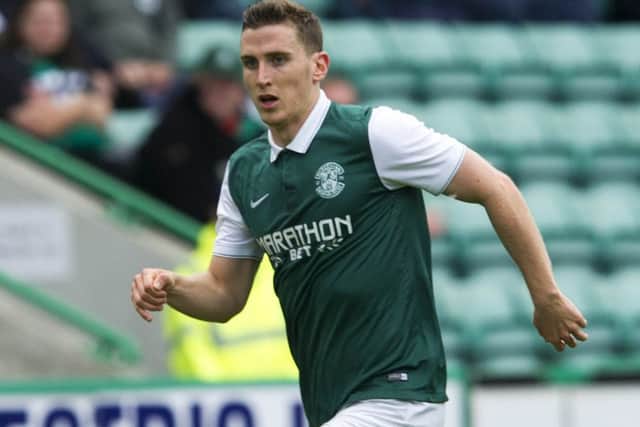 Hibs centre-back Paul Hanlon has been in excellent form this season. Picture: Ian Rutherford