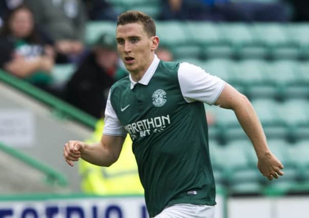 Hibs centre-back Paul Hanlon has been in excellent form this season. Picture: Ian Rutherford