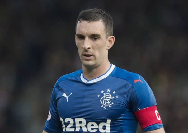 Lee Wallace stuck with Rangers and got his reward when he was recalled for Scotland's game against England. Picture: SNS