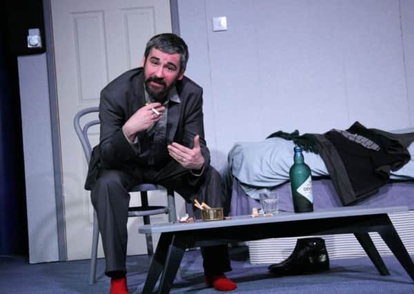 Iain Robertson gives a superb solo performance as a father whose marriage has ended in failure. Picture: contributed