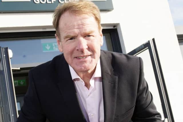 Murdo MacLeod at the opening of Torrance Park Golf Club's new clubhouse. Picture: SNS