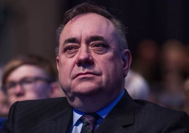 Alex Salmond said he was advised not to travel alone.