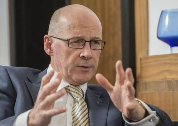 John Swinney has rejected calls to expand the child abuse inquiry to include youth groups and day schools