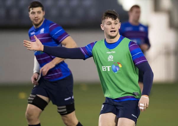 Flanker Magnus Bradbury will make his debut against Argentina tomorrow.
