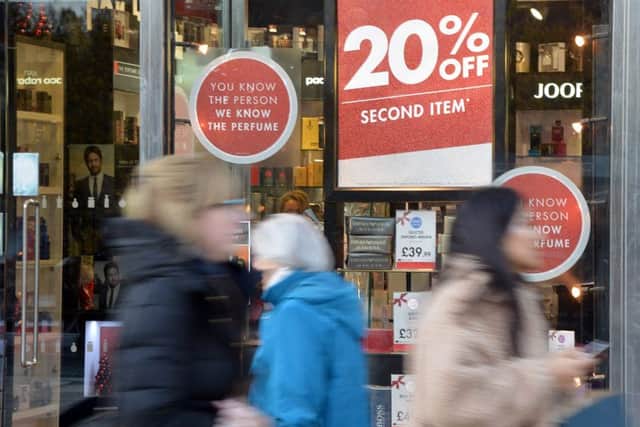 Retail sales growth has soared to a ten-year high