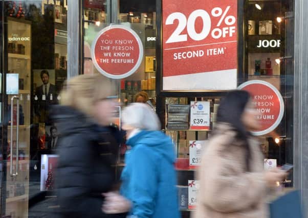 Retail sales growth has soared to a ten-year high