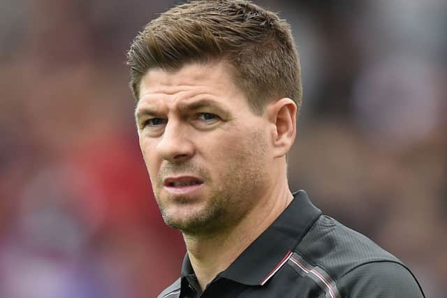 Steven Gerrard has been linked with a move to Celtic. Picture: PA