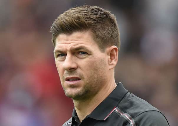 Steven Gerrard has been linked with a move to Celtic. Picture: PA