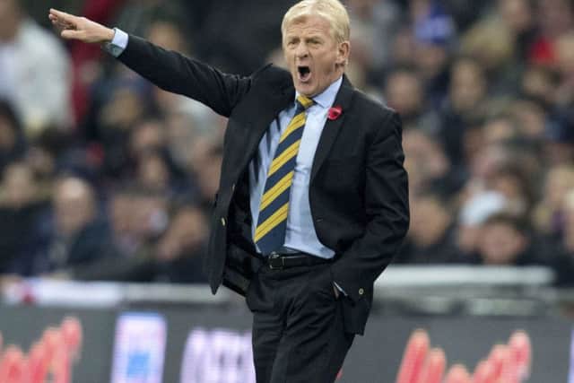 The SFAs decision to retain the services of Gordon Strachan is probably the correct one  for the time being. Picture: SNS.