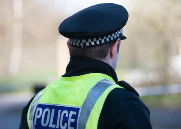 The arrest came after a disturbance at Daldowie Crematorium
