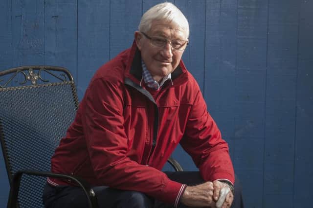 Former Scotland captain and coach Jim Telfer relaxes at home in Galashiels. Picture: Phil Wilkinson