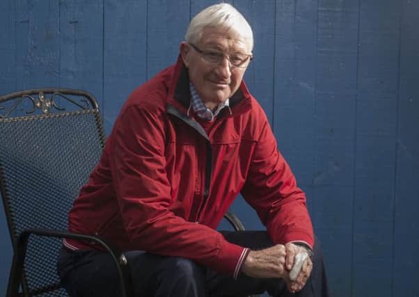 Former Scotland captain and coach Jim Telfer relaxes at home in Galashiels. Picture: Phil Wilkinson