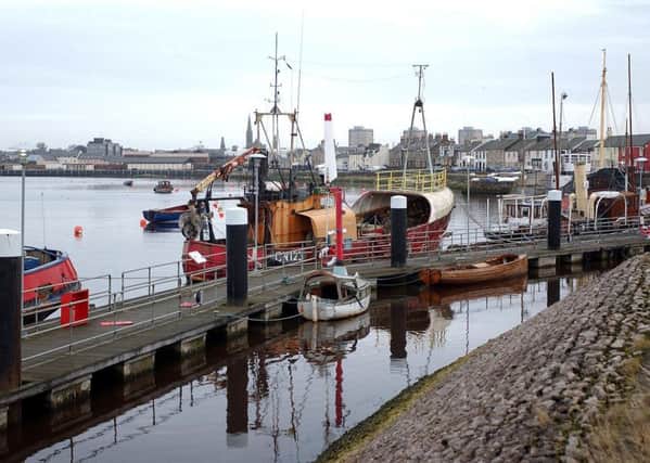 The plans would transform Irvine harbour. Picture: Robert Perry